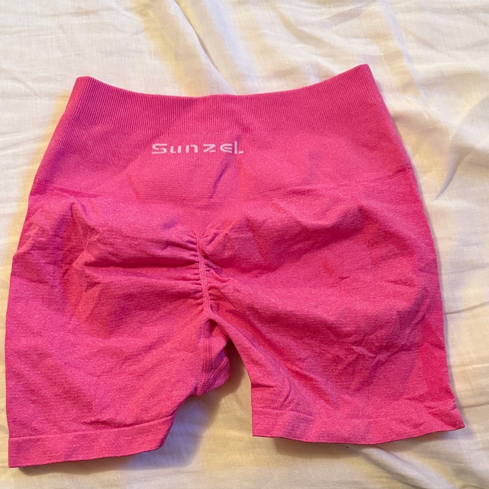 Sunzel Pink Biker Shorts 5”